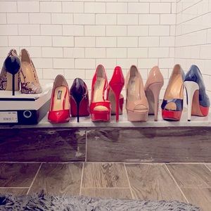 High Heels Lot of 5 | Sz 7.5/38